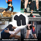 2x Copper Knee Brace Compression Support Sleeve Arthritis Tendon Joint Pain Wrap