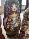 Rare Vintage  20 Pcs Matryoshka Russian Nesting Dolls  3 Sers Meticulous Art