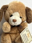 6    Vintage Russ Berrie Puppy   Blank Adoption Certificate Plush 1982 - Rare