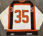 Game Worn Used Detroit Compuware Ambassadors Jersey Vintage Ccm Ohl