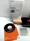 Sony Alpha A 100 Dslr Camera Instruction Manual Access  Booklet   Software Disc 