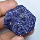 Natural Nigerian Blue Sapphire 262 00 Ct Certified Faceted Specimen Rough