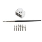 Calligraphy Fountain Pens Ink Calligraphy Set Dip Pen With 6pcs Nibs Replacement
