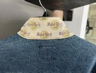 Hard Rock Caf   Paris Denim Jacket Save The Planet Medium 100  Cotton