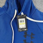 Under Armour Ua Mens Hoodie Sweatshirt Logo Pullover Jacket 1389427-432 Blue