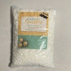 Crafty Candles White Soy Wax Flakes 2 Lb Bag   100  Cotton Wicks For Candles