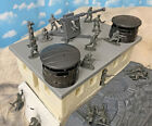 Wwii German Artillery Bunker Bundle - 54mm Unpainted Plastic Toy Soldiers