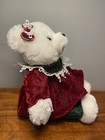 Snowflake Teddy 2002 Dan Dee Christmas Holiday Teddy Bear Plush Stuffed Animal