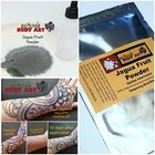 Full Jagua Tattoo Powder Kit Makes 4 Ounces Of Black Gel Create Over 150 Tattoos
