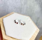 925 Sterling Silver   Baltic Amber Modern Studs Earrings - Gl090
