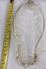 Wire metal Gold Frame 8-1 2  Screw On Lamp Shade