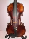 Vintage 4 4 Stainer-copy Violin Flamed One-piece Back W  Case As-is Untested