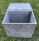 Vintage Delamore Dairy Inc  Insulated Galvanized Milk Delivery Box