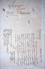 1765 Marblehead  Mass  Shipping Document  Barbados  Hand Delivered