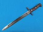Antique Us Spanish American War Krag Rifle Bayonet Fighting Knife