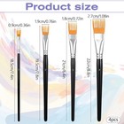 Professional Artist Paint Brush Set Of 4  Acrylic Oil Watercolor Painting