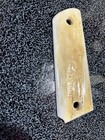 1911 Grips Pistol Grips Full Size 38   45  Natural Zebra Bone