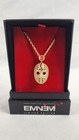 Eminem Death Of Slim Shady Limited Edition 24  Diamond Gold Necklace Hockey Mask