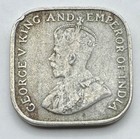 1920 Ceylon 5 Cents Coin - 6 000 000 Minted - Sri Lanka - 5c -free Shipping