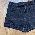 Madewell Black Denim Jean Shorts  Front Pockets High Rise  Women s Size 29
