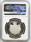 Yugoslavia  1968 Pattern Crown In Pure Silver  Ngc Pf68 Uc- Gem