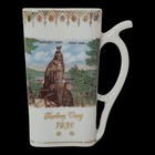 Antique 1931 Karlovy Vary Jeleni Skok Porcelain Spa Sipping Mug Czech Republic 
