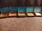  5  Vintage Antique Edgeworth Tobacco Pocket Tins  3 1 4  X 2 1 4  Flip Top
