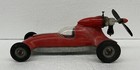 Vtg Cox Thimble Drome  prop Rod  Gas Powered Red Tether Car - Made In U s a