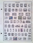 Used South Africa Postage Stamps On Harris Album Page 1937-1959
