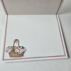 Blank Note Card Main Street Press Spring Kittens Sherri Buck Baldwin Lang
