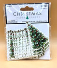 20pc Christmas Paper Crafts 2 5  Christmas Tree Die Cuts  Brand New
