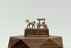 Vintage Pennsylvania Dutch Country Horse And Carriage Pencil Sharpener