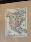 Antique Hand Colored Mcnally s System Of Geography Map No  3 North America