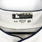 Mlb Atlanta Braves Youth Xl Baseball Jersey White Button Up Genuine Merchandise