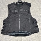 Icon Brigand Tactical Motorcycle Vest Black D3o Armor L-xl 956706 Mens