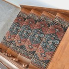 Non-slip Carpet Stair Treads For Wooden Steps Set Of 15  30 x8  Indoor Stair    