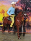 Hartland Rifleman Lucas Mccain Cowboy  With Horse Saddle Hat Rifle Hang Tag