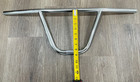 Handlebar Bmx Cw 9  Rise Freestyle Bike Chrome 22 2 Old School Bars