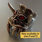 Kiss Gene Simmons Dragon Boot Stainless Steel Ring Aucoin  as Worn By Gene  