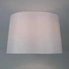 Large White Lamp Shade Fabric Easy Fit Neutral Design Compatible W  Table Lamps