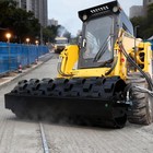 1 5m  60   Vibratory Soil Compactor For Skid Steer Fits Bobcat Padfoot Roller