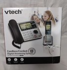 Vtech Expandable Corded Cordless Phone Answering Machine Call Waiting 1 Handset