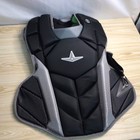 All Star Mvp Pro Adult Catchers Kit Nocsae Black Graphite Size Large Used