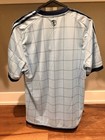 Adidas Sporting Kc Home Authentic Jersey Men L Windowpane 2015-2016