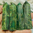 Natural Quartz Obelisk Wand Crystal Tower Point Healing 1pc