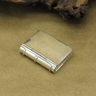 Vintage Sterling Silver Book-shaped Pill Box