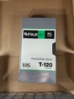 Fuji Film Pro T-120 6 Hours Professional Pg Vhs Video Tape New Box Of 10  Sealed