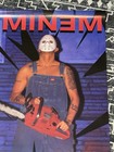 Eminem Rare Original Vintage Chainsaw Poster Funky 2001 Eminem Poster Unused