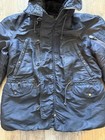 1950s U s  Air Force  usaf  N-3a Heavy Attached Hood Aircrew Jacket Size Medium