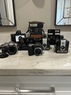 Lot Of 6 Vintage Cameras- 3  Polaroids   2  Brownie Hawkeye  Kodak    2 Digitals